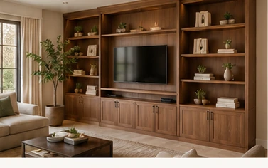 Illustrative Built-ins & Shelving